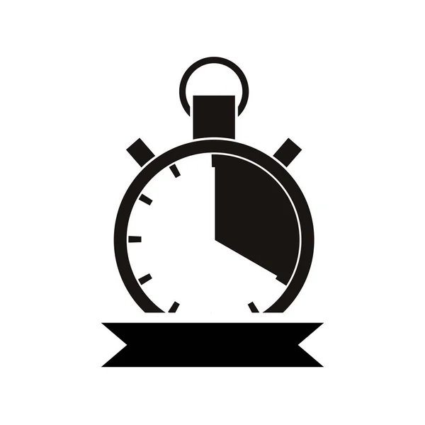 Sport chronometer timer — Stock Vector