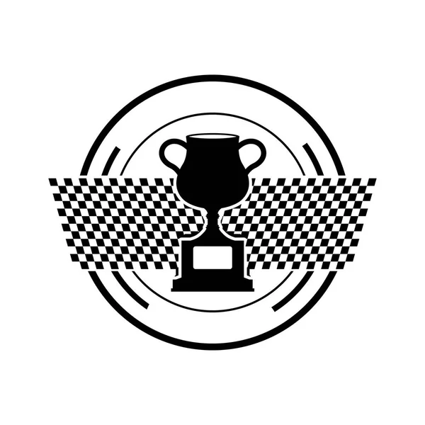 Campeonato trofeo Copa — Archivo Imágenes Vectoriales