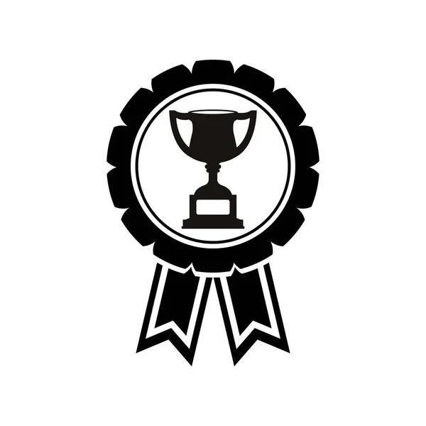 Coupe championnat trophée — Image vectorielle