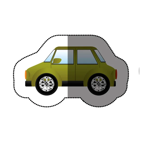 Kendaraan mobil terisolasi - Stok Vektor