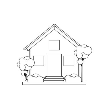 siluet ev iki katlı