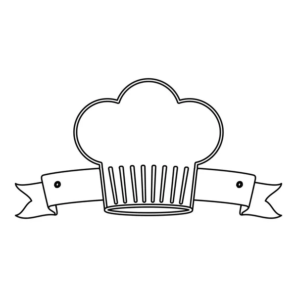 厨师的帽子符号 — 图库矢量图片