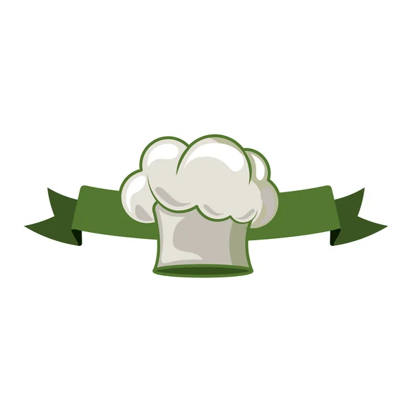 厨师的帽子符号 — 图库矢量图片