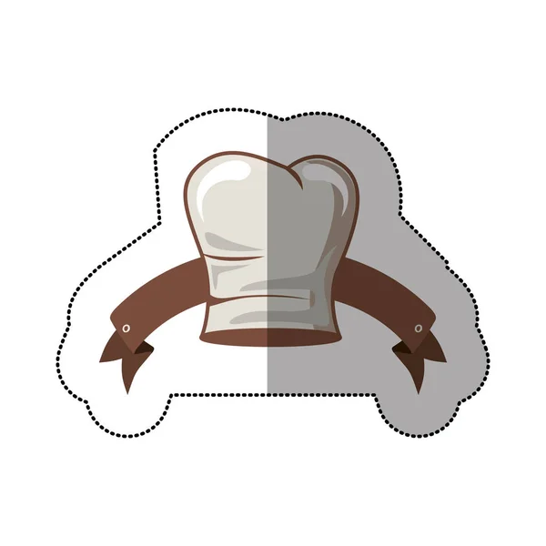 Chef şapka sembolü — Stok Vektör