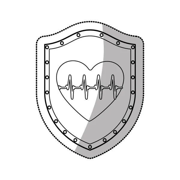 Soins médicaux cardiaques — Image vectorielle