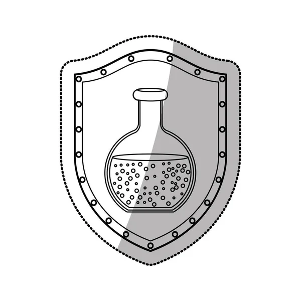 Chemii kolby szklane — Wektor stockowy