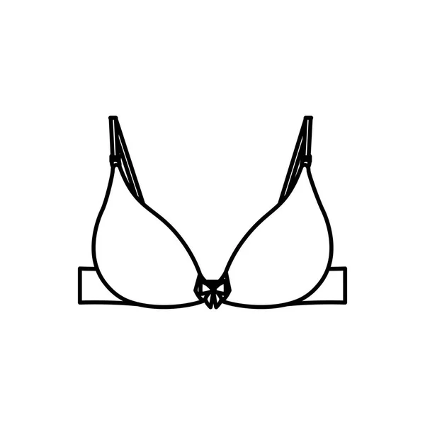Bra women underwear — Stock Vector