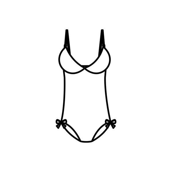 Mujeres sexy lencería — Vector de stock