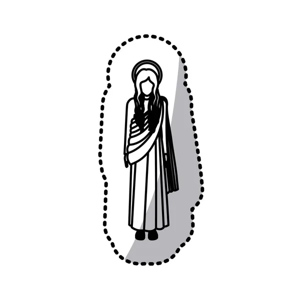 Santísima Virgen María — Archivo Imágenes Vectoriales