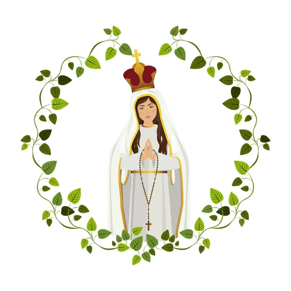 Santa Vergine Maria — Vettoriale Stock