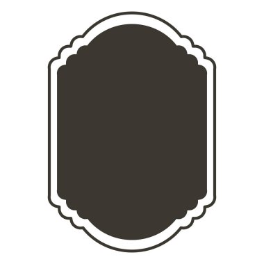 siluet sınır hanedan dekoratif çerçeve