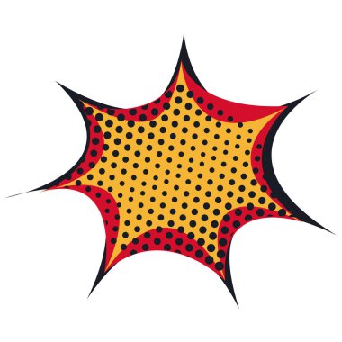 renkli pop sanat belirtme çizgisi çığlık diyalog için