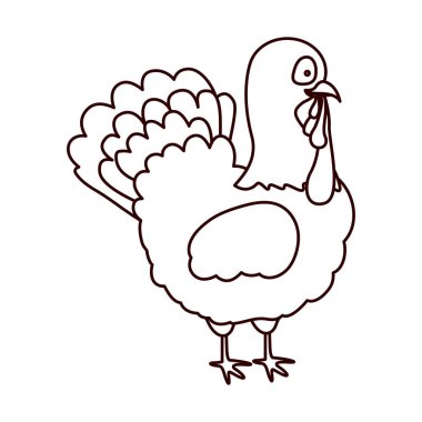 büyük Türkiye'nin tek renkli siluet