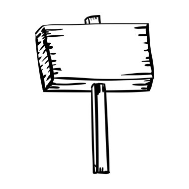 kazıkla siluet ahşap tasarlamak