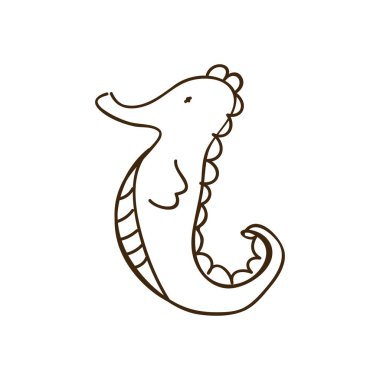 siluet denizatı hayvan deniz tasarım