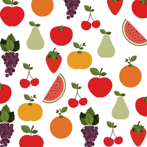 Lahodné a čerstvé ovoce — Stockový vektor