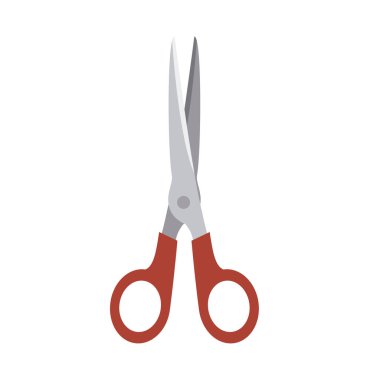 renk siluet Makas aracıyla