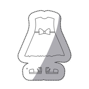 kadın giyim pijama elbise ile kontur