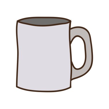 renkli büyük porselen kupa kap mutfak