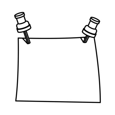 siluet Not tack öğe office ile