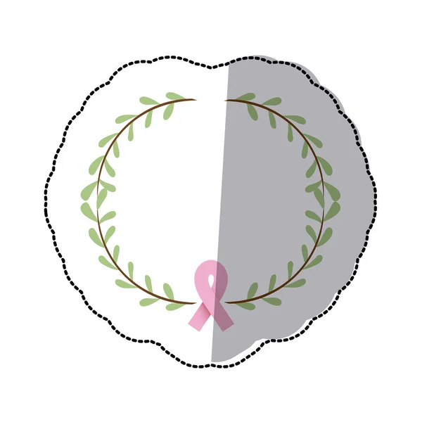 Campagne contre le cancer du sein — Image vectorielle