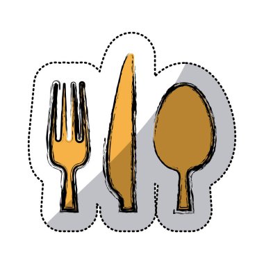 Restoran çatal bıçak takımı mutfak eşyaları