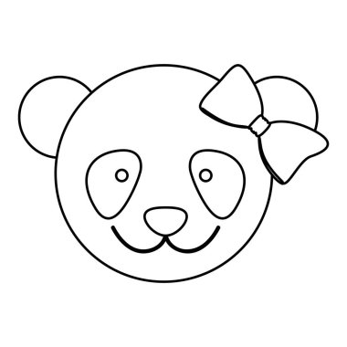 sevimli panda çizgi film