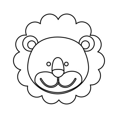 Tatlı aslan çizgi filmi.