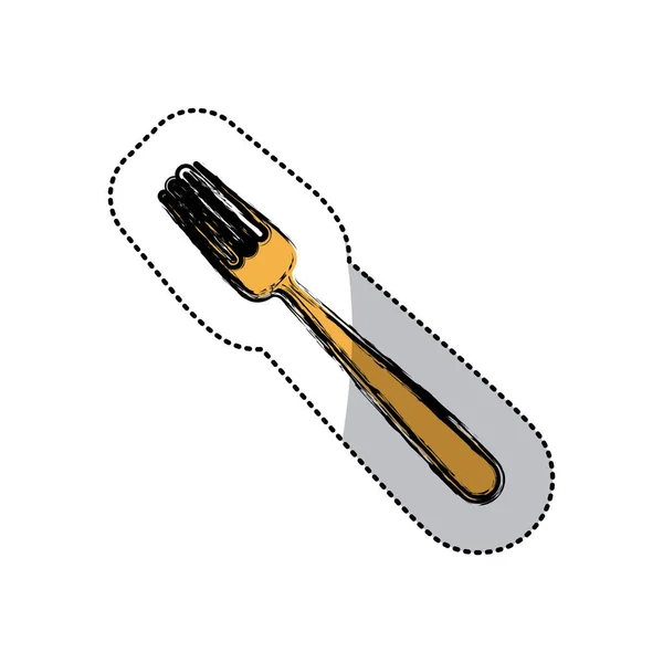 Utensilios de cocina de restaurante — Vector de stock