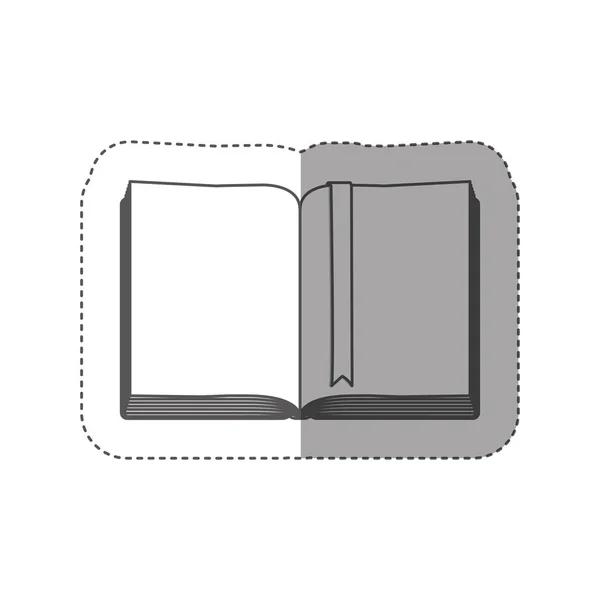 Пусту книгу, ізольовані — стоковий вектор