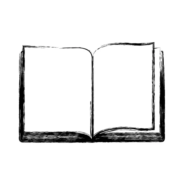 Libro en blanco aislado — Vector de stock