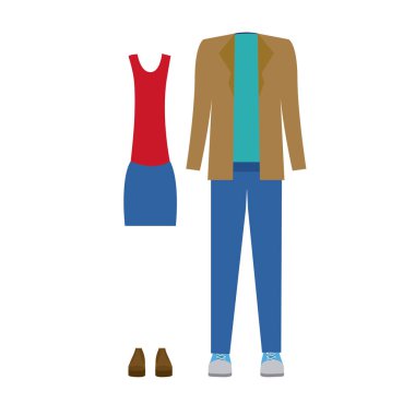 Kadın ve erkek için giyim