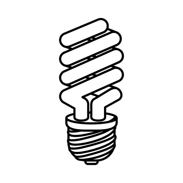 Bombilla luz energía — Archivo Imágenes Vectoriales