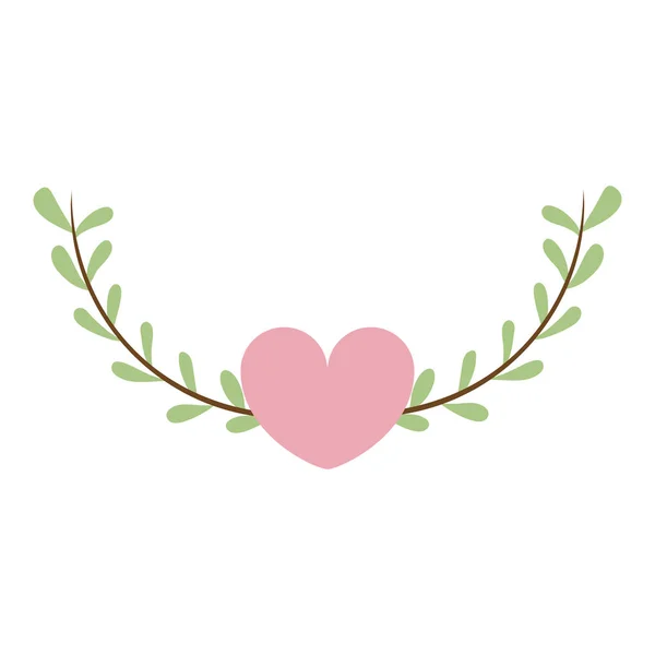 Rose véritable icône de l'amour image — Image vectorielle