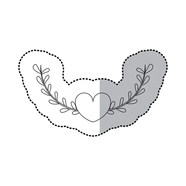 Figure true love icon image — Stock Vector