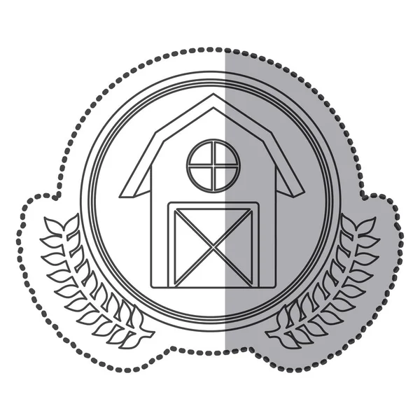 Huis teken symboolpictogram — Stockvector