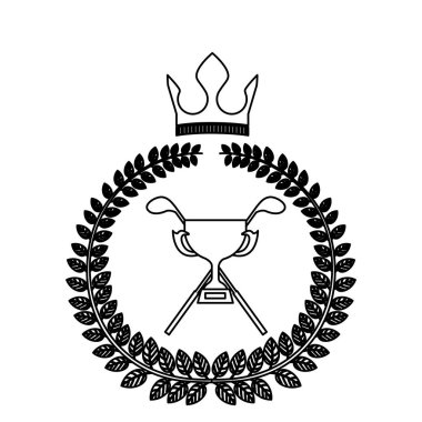 sembol golf amblemi simgesini