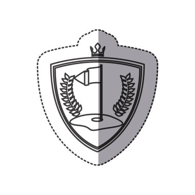 sembol golf amblemi simgesini