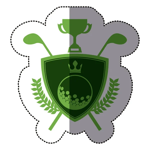 Symbol Golf Emblem Symbol — Stockvektor