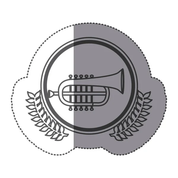 Σύμβολο τρομπέτα εικονίδιο απόθεμα — Διανυσματικό Αρχείο