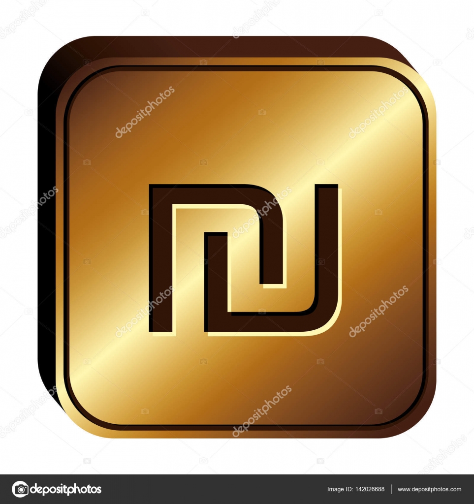 谢克尔以色列货币符号图标图库矢量图©grgroupstock 142026688