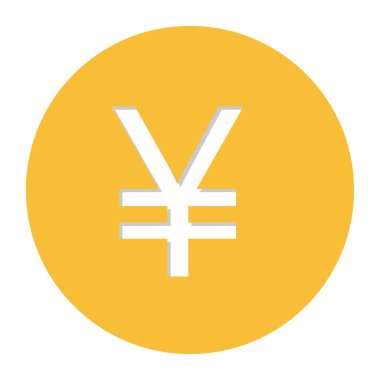 Yen para birimi sembolü simgesi