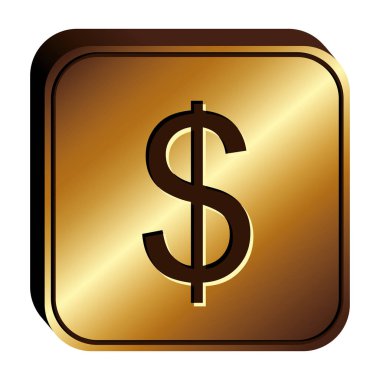 Doları para birimi sembolü simgesi