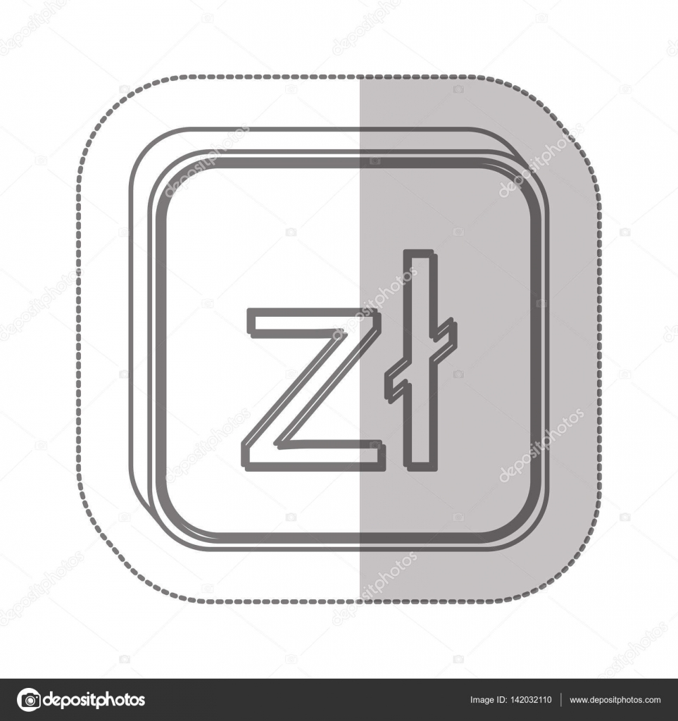 波兰兹罗提货币符号图标图库矢量图©grgroupstock 142032110