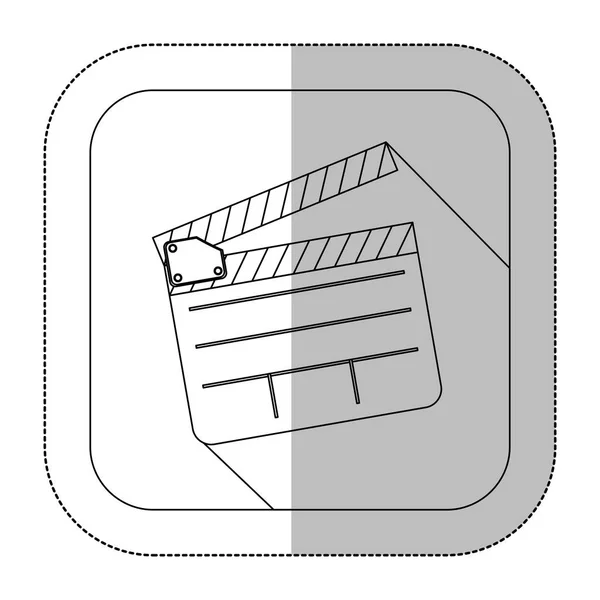 Symbol krótki film ikona — Wektor stockowy