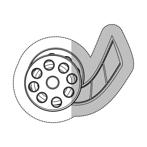 기호 단편 영화 아이콘 — 스톡 벡터