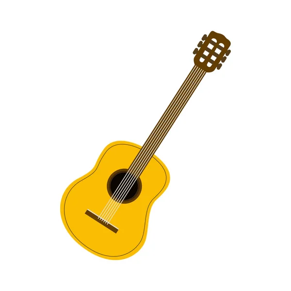 Symbole guitare icône design — Image vectorielle