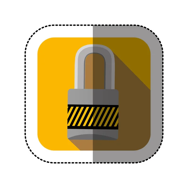 Symbol padlock icon image — Stock Vector