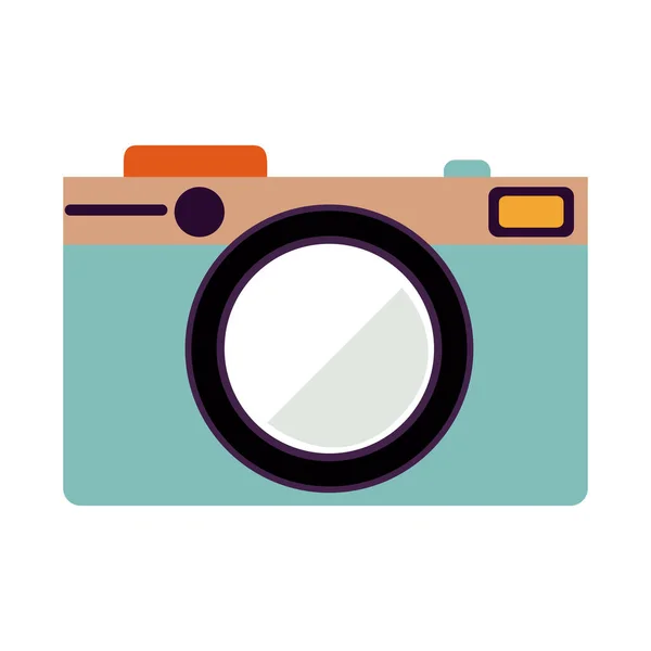 Kameran ikonen lager bild — Stock vektor