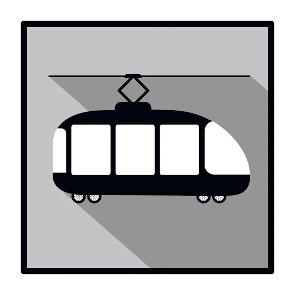Means of transport stock icon — Stock Vector